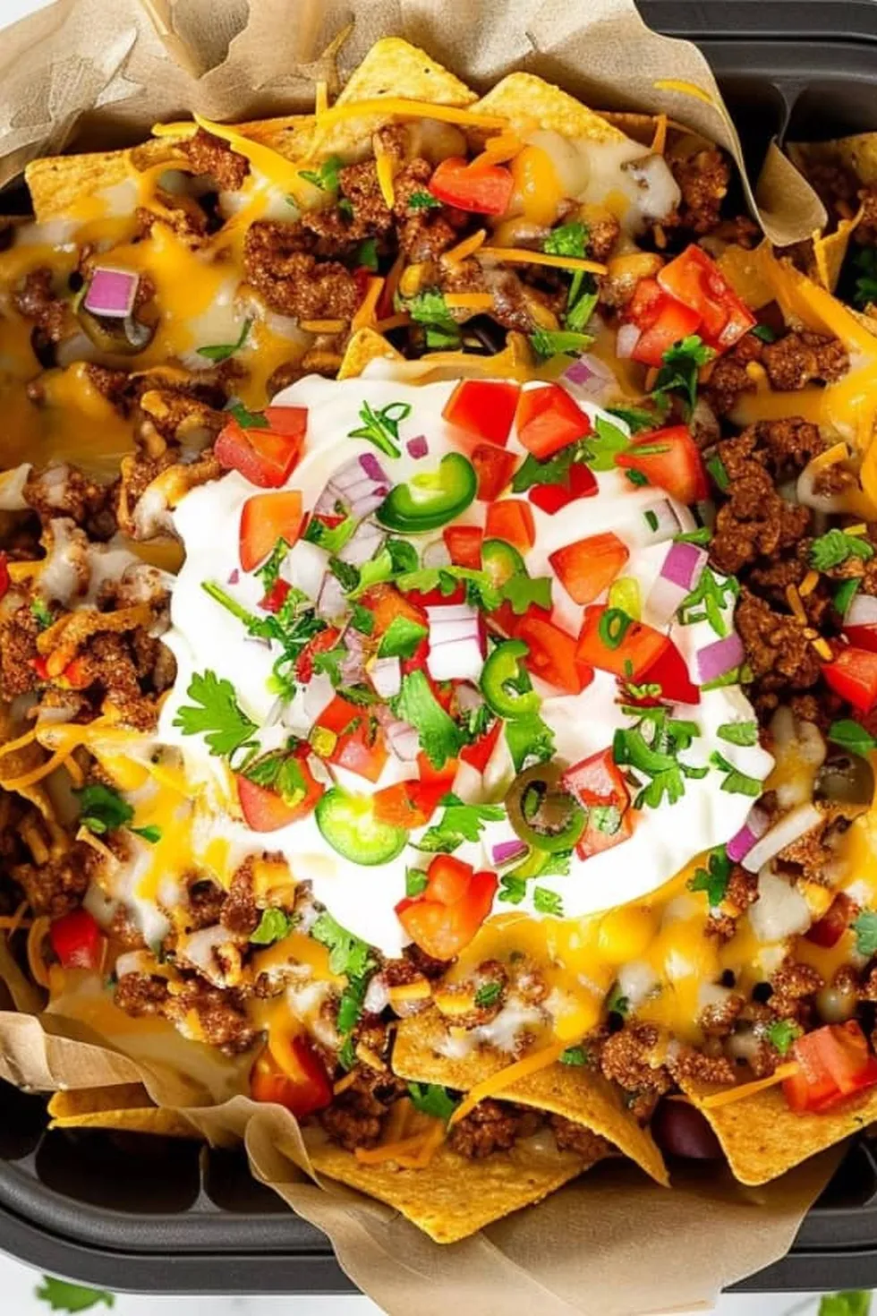 Air Fryer Nachos Photo