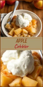 Apple Cobbler Vertical Photo