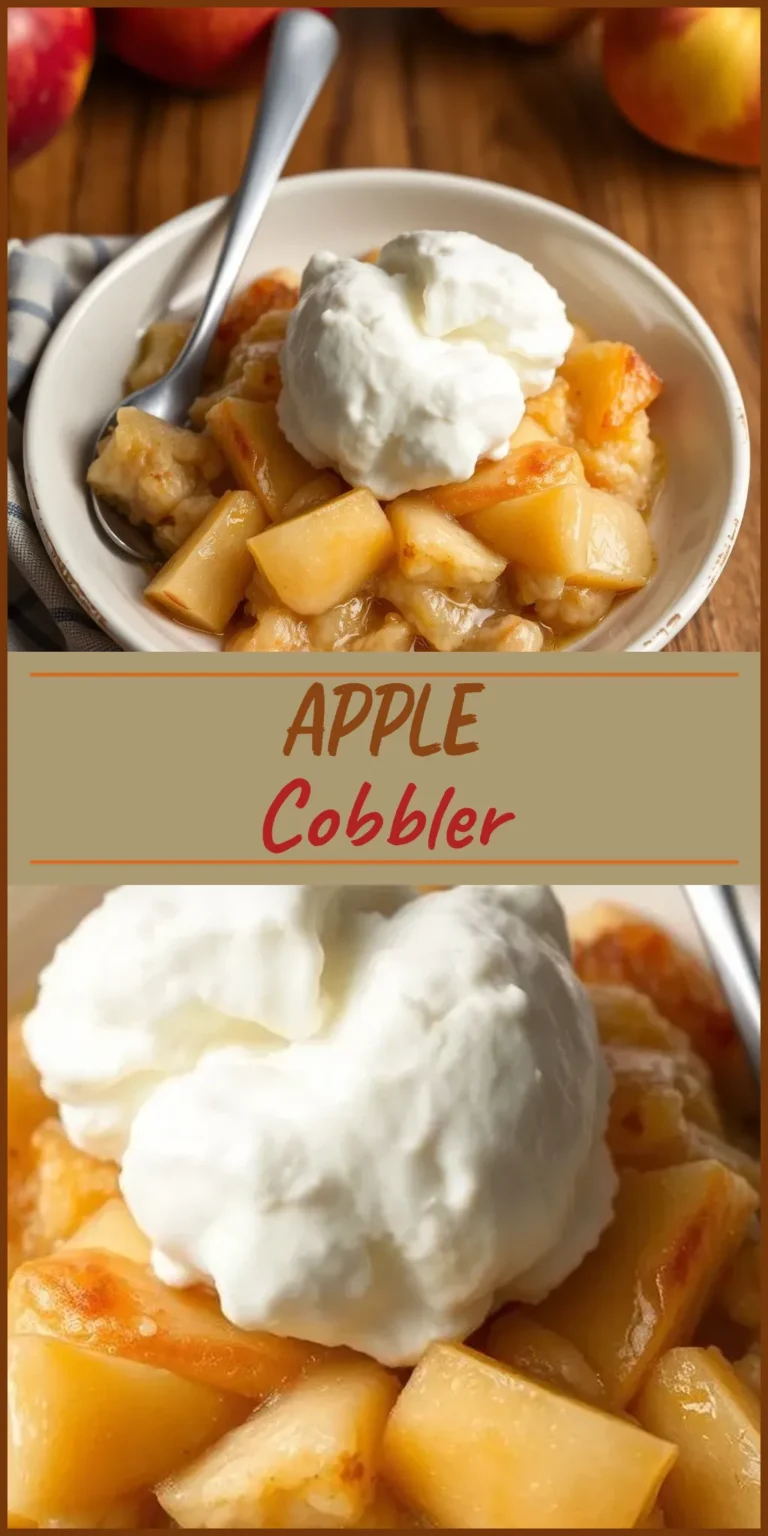 Apple Cobbler Vertical Photo