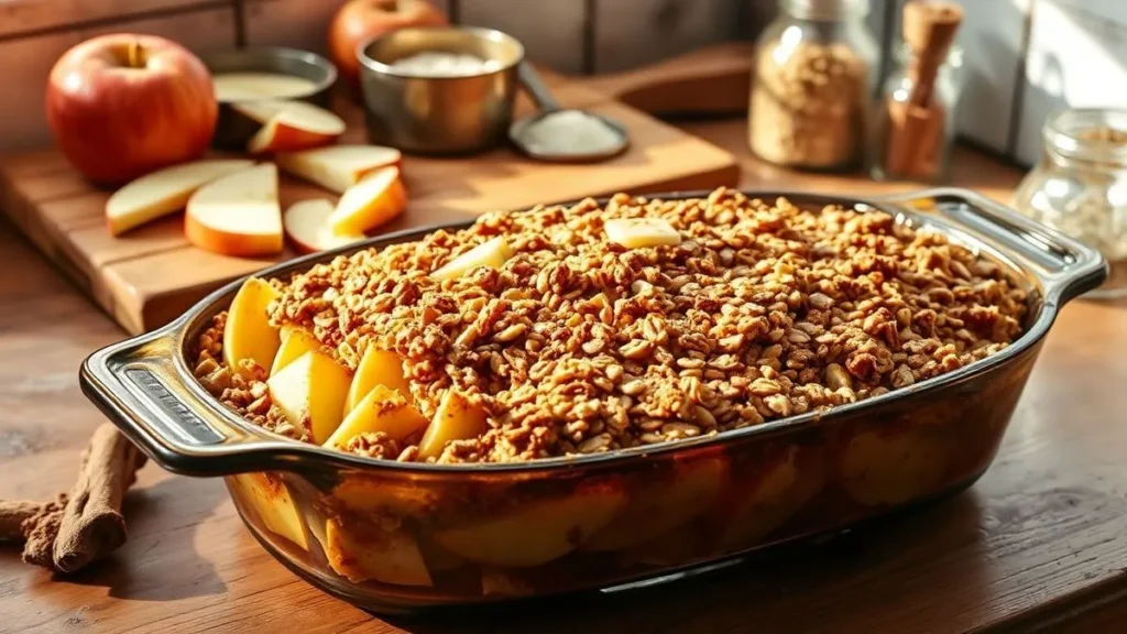 Apple Crisp Recipe Photo