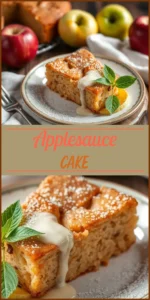 Applesauce Cake Vertical Photo