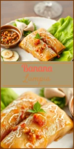 Banana Lumpia Vertical Photo