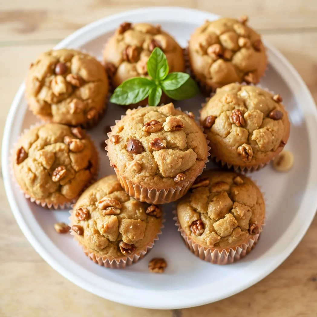 Banana Nut Muffins (Easy Recipe)