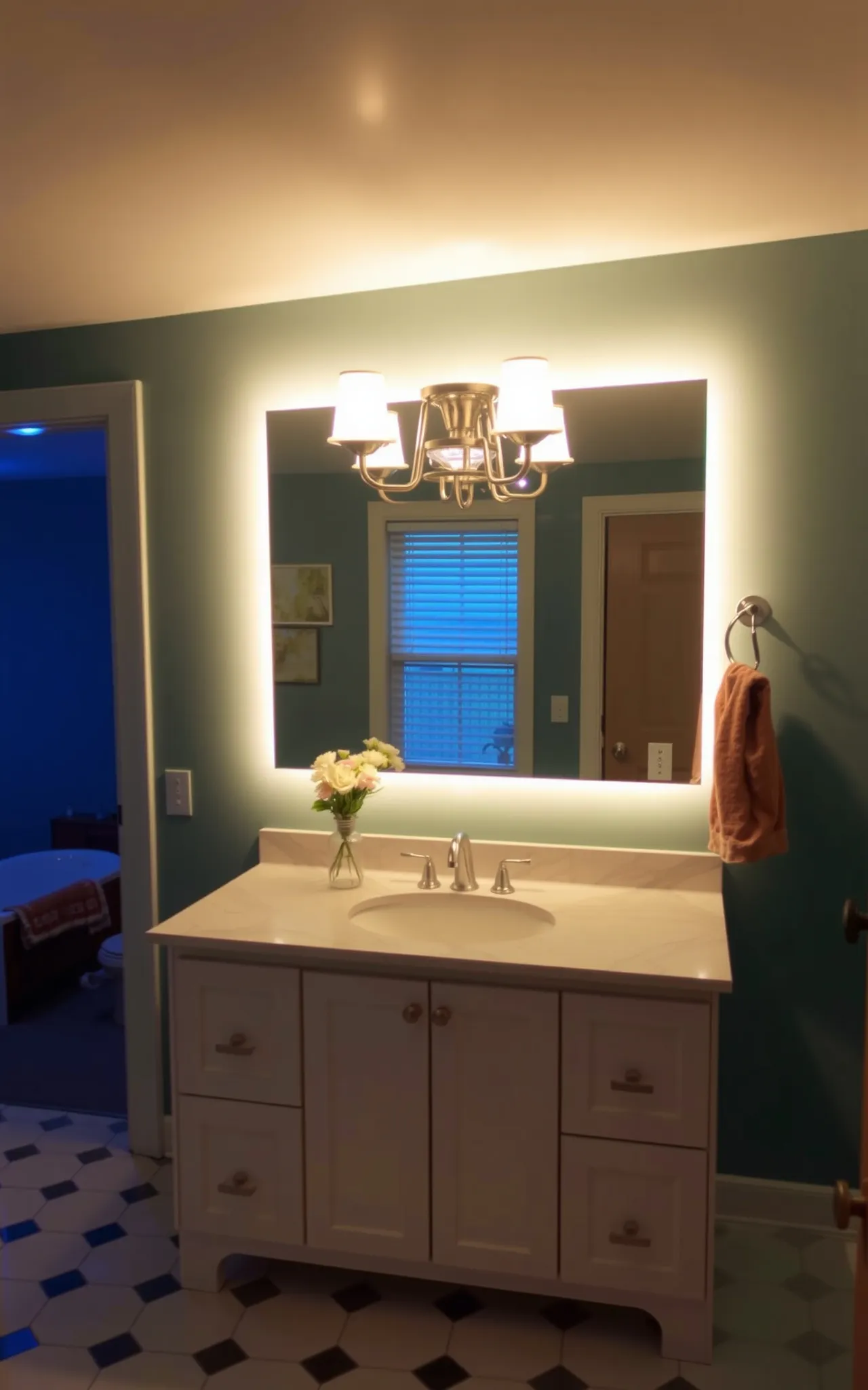 Bathroom Lighting Idea 22