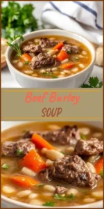 Beef Barley Soup Vertical Photo