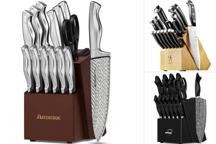 Detailed view of 10 Best 15-Piece Knife Sets: Cook Smarter