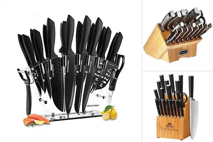 Detailed view of 10 Best 19-Piece Knife Sets: Slice Like a Pro