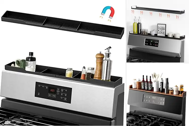 Detailed view of 10 Best 30 Inch Stove Top Shelves for a Neat & Stylish Kitchen