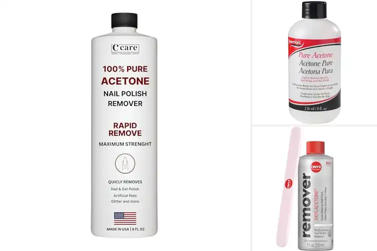 Detailed view of Best 8 Fl Oz Acetone Nail Removers