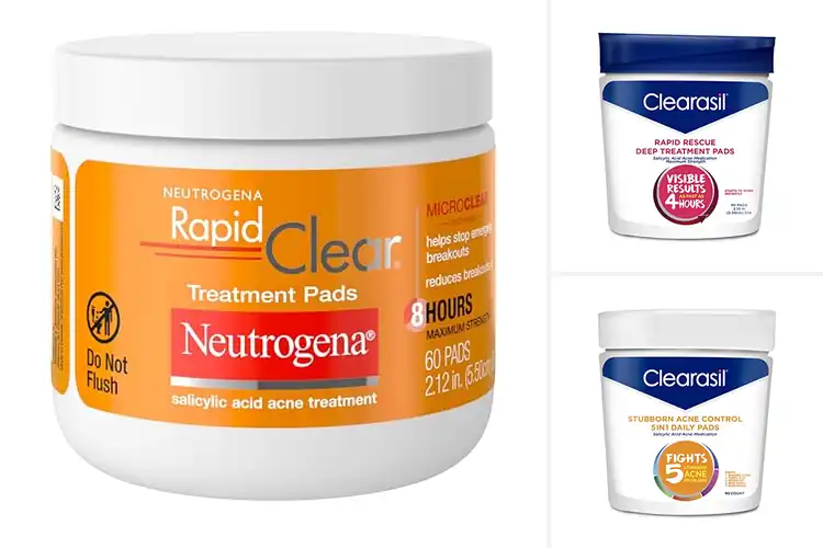 Detailed view of Best Acne Fighting Pads for Clear, Glowing Skin