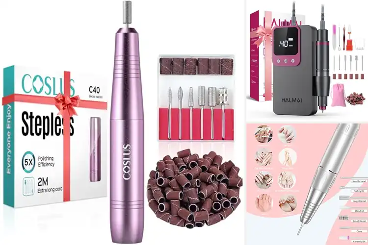 Detailed view of Best Acrylic Nail Drills for Salon-Perfect Results at Home