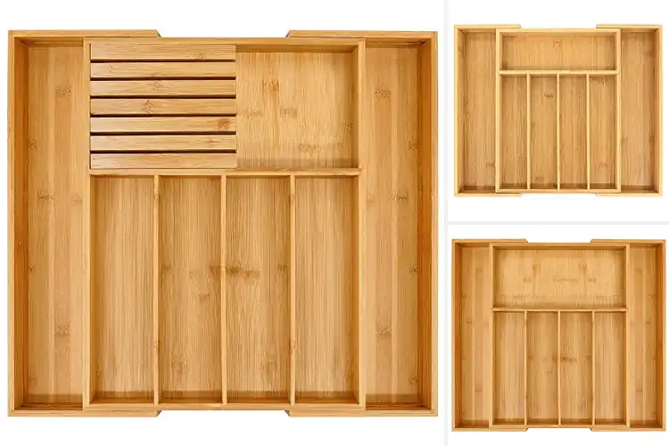 Detailed view of 10 Best Adjustable Utensil Organizers for Clutter-Free Drawers