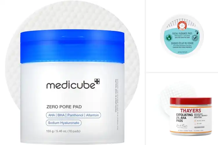 Detailed view of Best Aha Lactic Exfoliating Pads