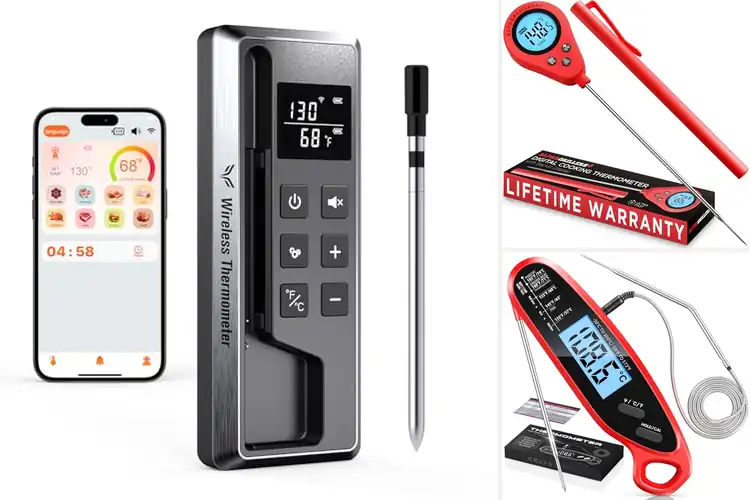 Detailed view of 10 Best Air Fryer Thermometers for Perfect Meals