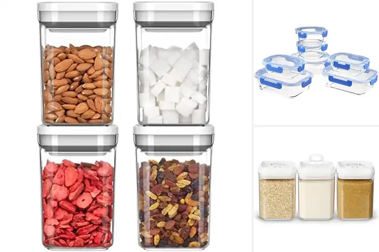 Detailed view of 10 Best Airtight Food Storage Containers for a Tidy Kitchen