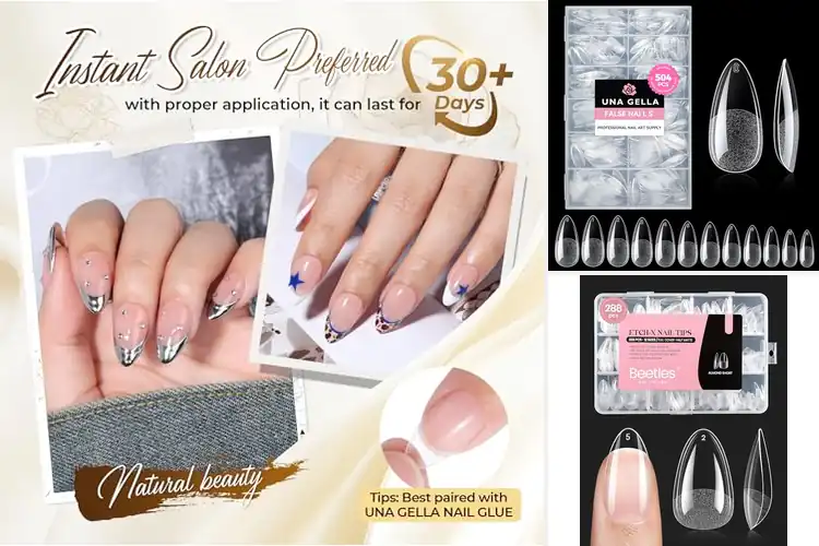 Detailed view of Best Almond Shaped Nails