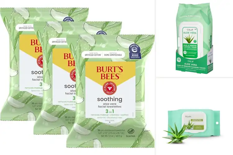 Detailed view of Best Aloe Vera Face Wipes