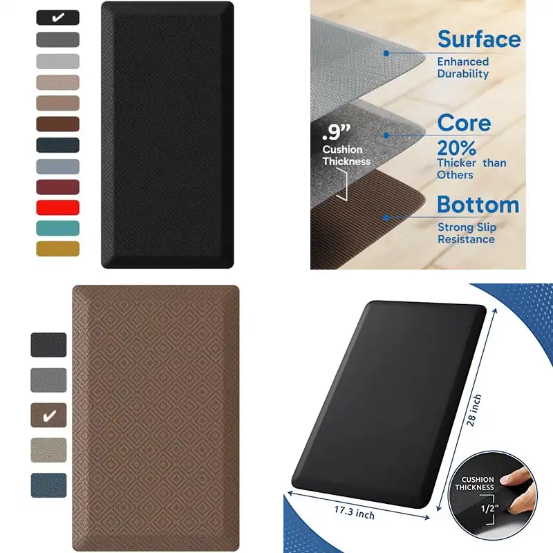 10 Best Anti-Fatigue Mats for Pain-Free Standing