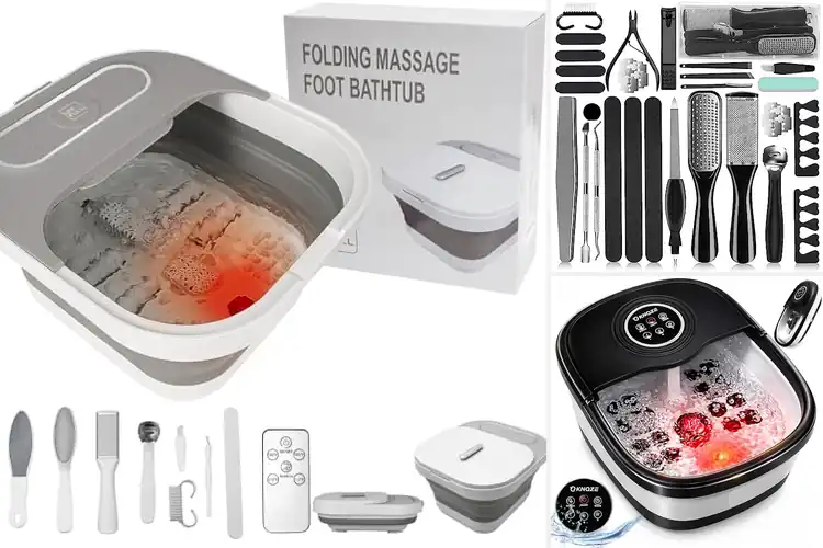 Detailed view of Best At Home Foot Spa Tool: Relax with Heat & Massage