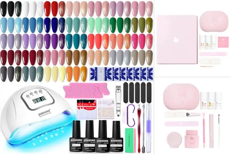 Detailed view of Best At-Home Gel Nail Systems: Salon Nails