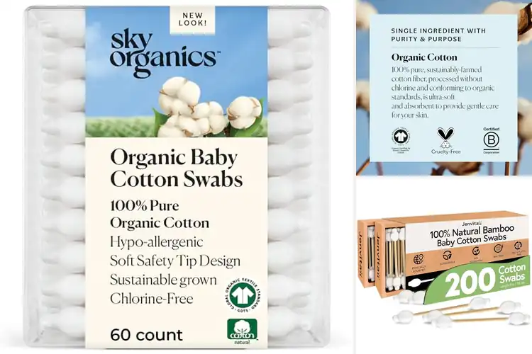 Detailed view of Best Baby Safe Cotton Swabs For Delicate Skin