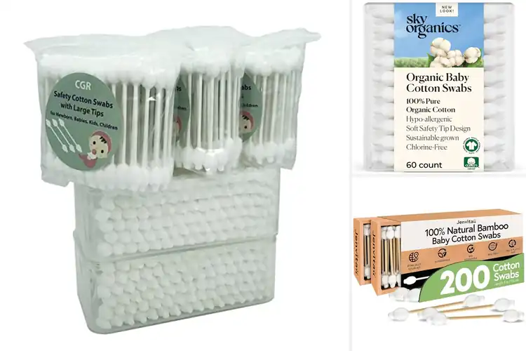 Detailed view of Best Baby Safe Cotton Swabs: Gentle Care for Your Little One