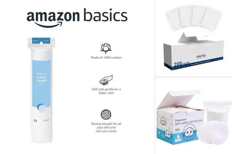 Detailed view of 10 Best Baby Skin Cotton Rounds: Gentle Care for Fussy Babies