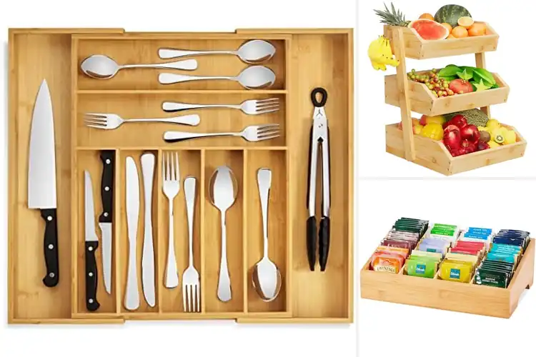 Detailed view of 10 Best Bamboo Kitchen Storage: Beauty, Durability, Eco-Friendly