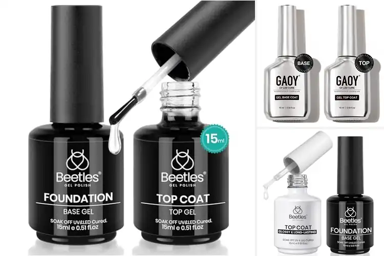 Detailed view of Best Base Coat Gels