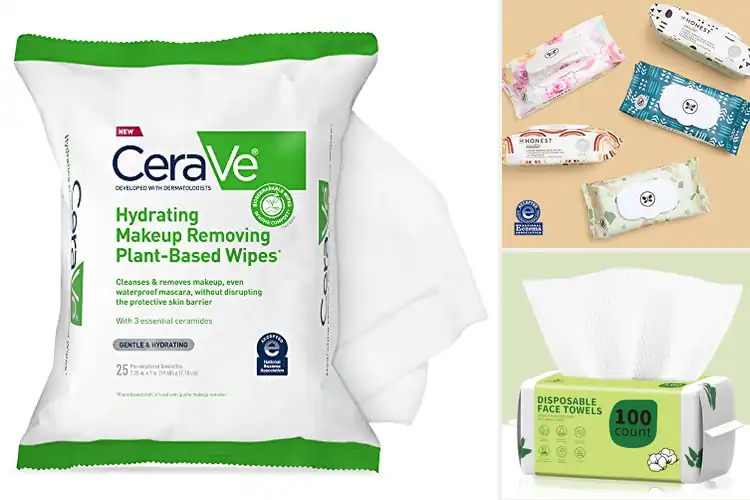 Detailed view of 10 Best Biodegradable Face Wipes for Soft, Clear Skin
