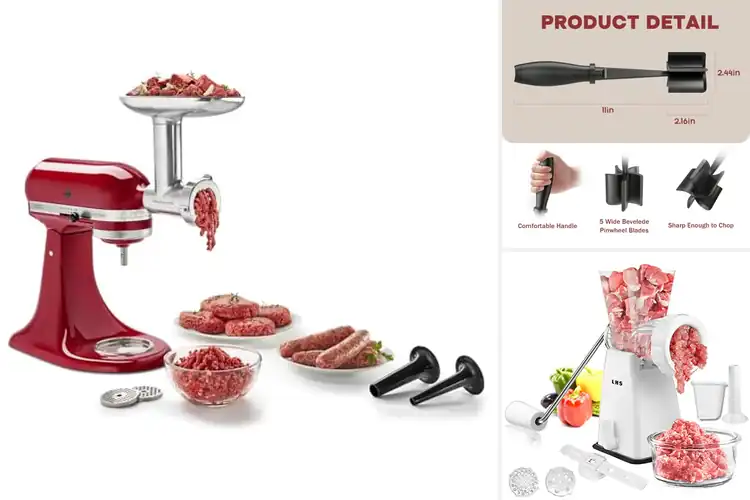 Detailed view of 10 Best Burger Grinders for Juicy Homemade Patties