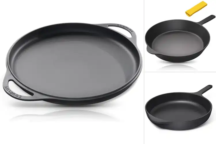 Detailed view of 10 Best Cast Iron Skillets for Kitchen: Cook Like a Pro