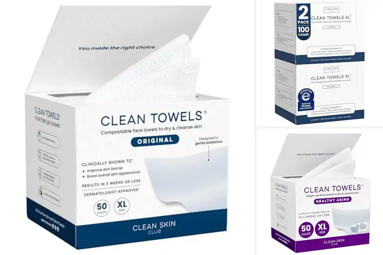 Detailed view of Best Clean Skin Club Towels: Your Secret to Radiant Skin