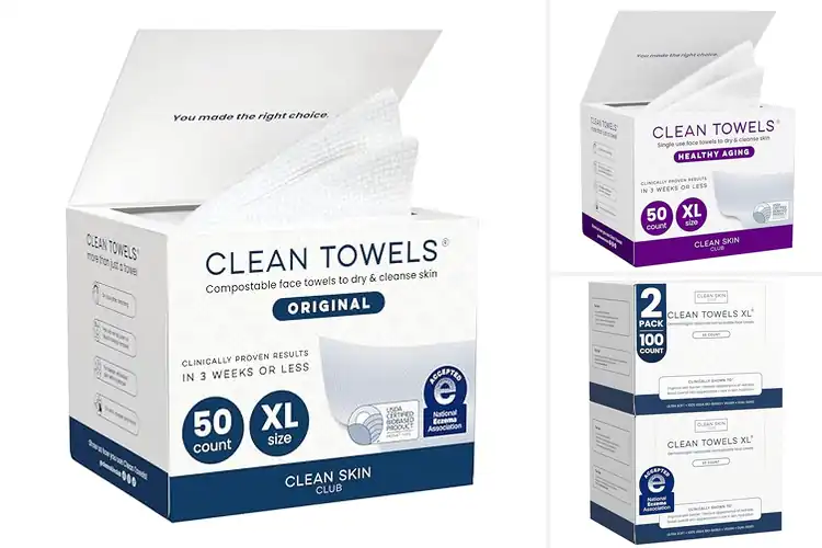 Detailed view of Best Clean Towels: Gentle, Eco-Friendly Skincare for All