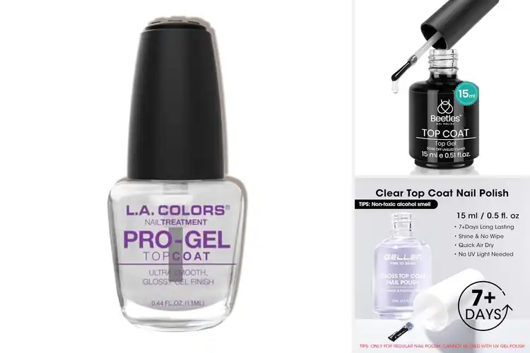 Detailed view of Best Clear Color Gel Top Coat