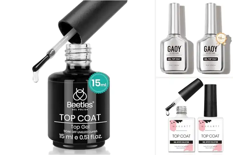 Detailed view of Best Clear Gel Top Coat For Nails