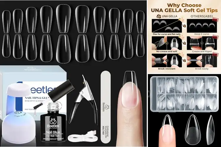 Detailed view of Best Comfortable Nailset Soft Gel Nails
