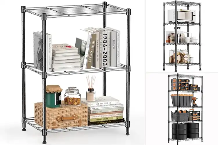 Detailed view of 10 Best Compact Kitchen Shelves for Small Space Bliss