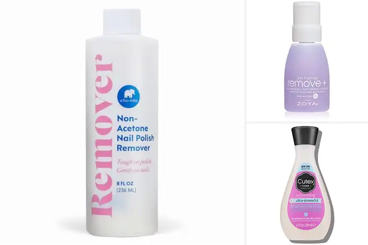 Detailed view of best conditioning nail polish removers