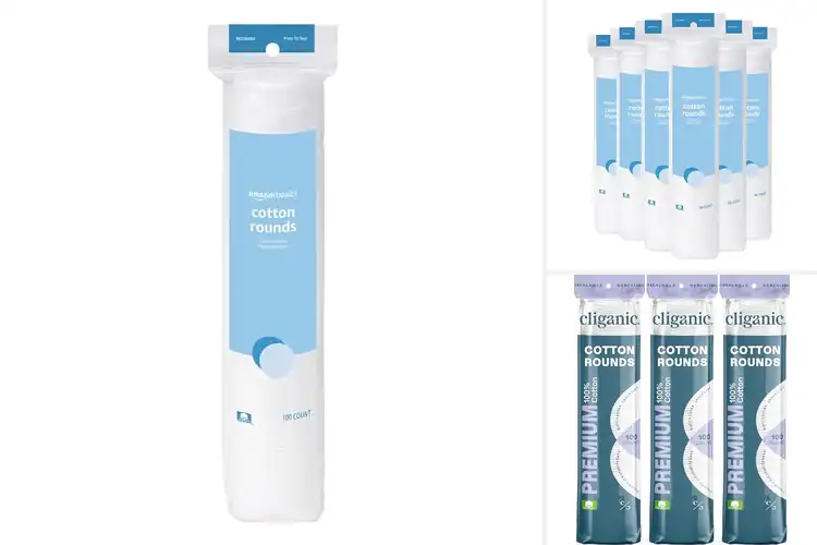 Detailed view of 10 Best Cotton Rounds for Sensitive Skin: Gentle Makeup Removal