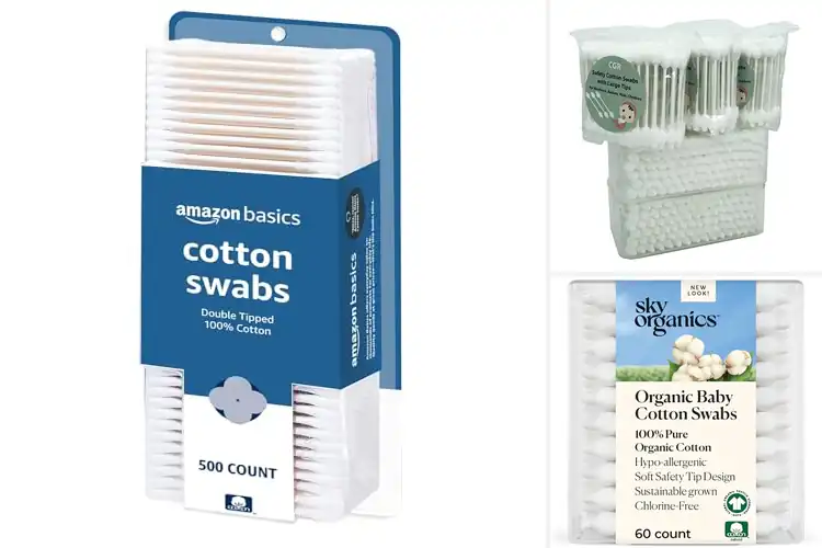 Detailed view of 10 Best Cotton Swabs for Baby Care: Gentle Bathing Picks
