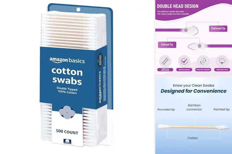 Detailed view of 10 Best Cotton Swabs for Makeup: Flawless, Precise
