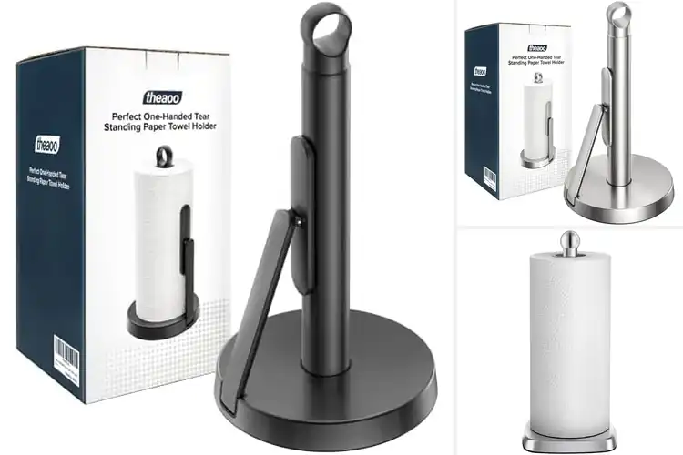 Detailed view of 10 Best Countertop Paper Towel Holders That Stay Put