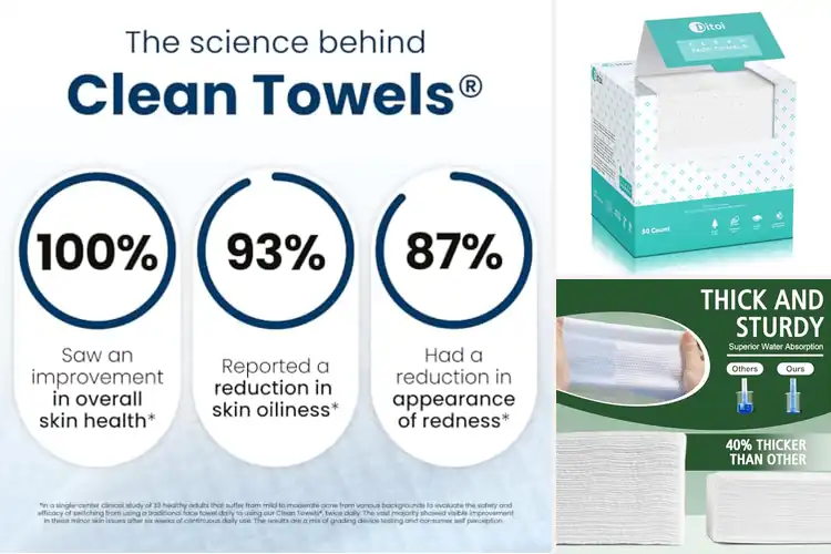 Detailed view of 10 Best Disposable Face Towels for Soft, Fresh Skin