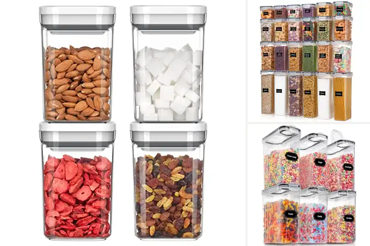 Detailed view of 10 Best Dry Food Containers for Fresh, Neat Storage