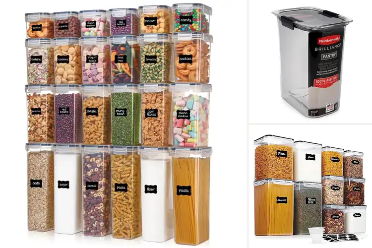 Detailed view of 10 Best Dry Goods Storage Containers: Fresh & Organized