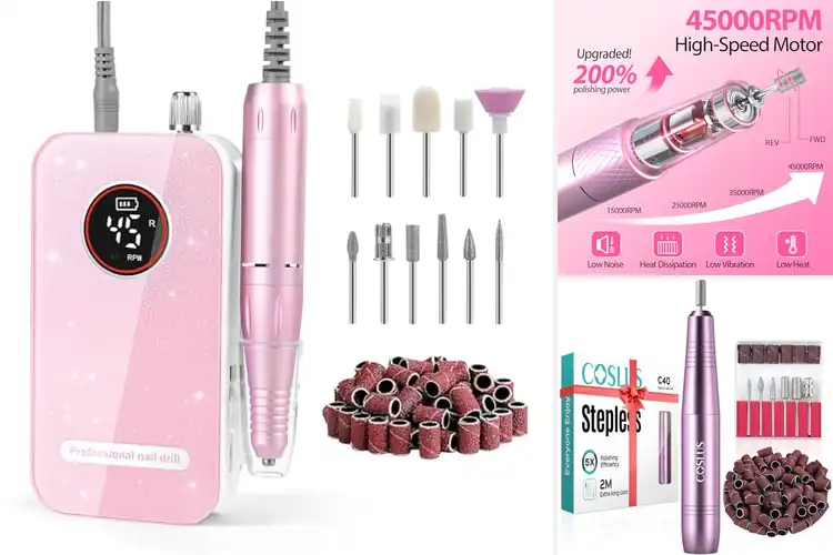 Detailed view of Best Durable Low Noise Nail Drill