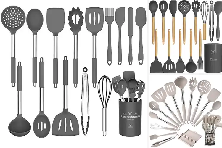 Detailed view of 10 Best Durable Silicone Utensil Sets for Lasting Kitchen Use