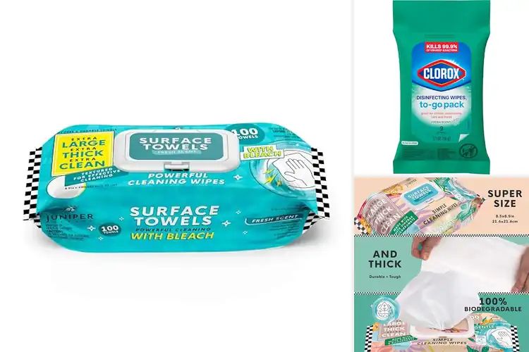 Detailed view of Best Easy Dispose Wipes