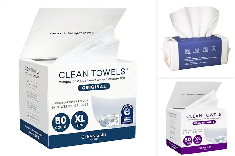 Detailed view of Best Face Towel Towelettes For Clean Skin